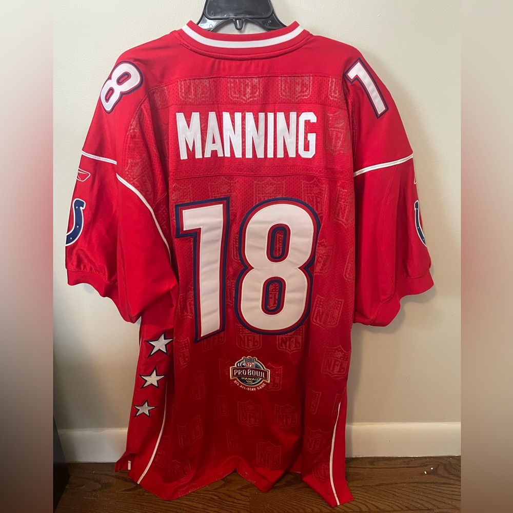 RARE NWT Peyton Manning 2005 authentic AFC Pro-Bowl NFL Colts jersey size 56